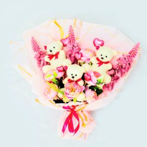 Paradise Teddy Choco Bunch