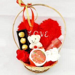 Strawberry Charm Gift Basket