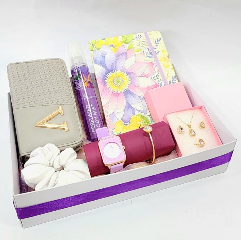 Pastel Floral Gift Box for Her