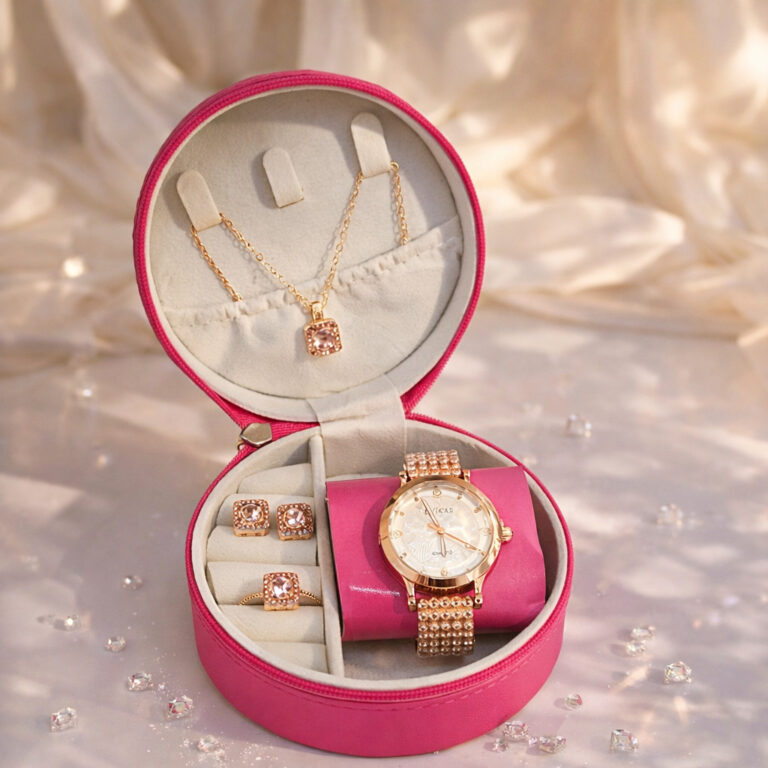 Valentine Pink Jewellery Box